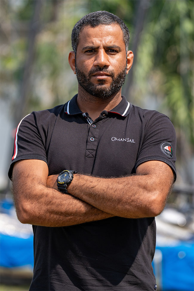 阿曼帆船队竞技主管Hashim Al Rashdi